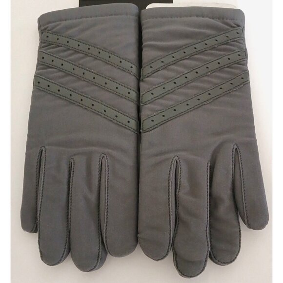Vintage 1990 Hanes Mens Gloves Gray Size Medium Nylon Blend RARE in Original Box - Picture 10 of 11